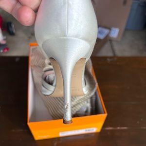Kate Spade Heels- Ivory